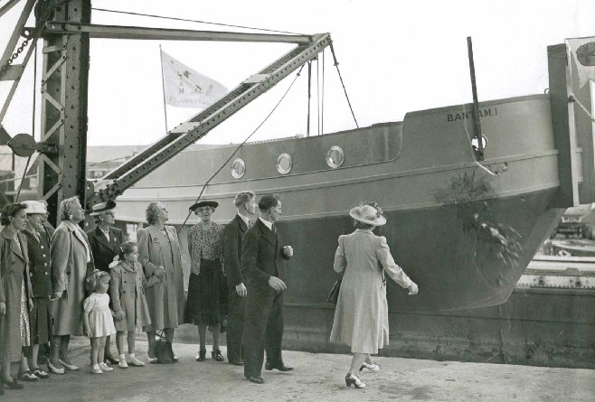 Bantam I launch, 1948