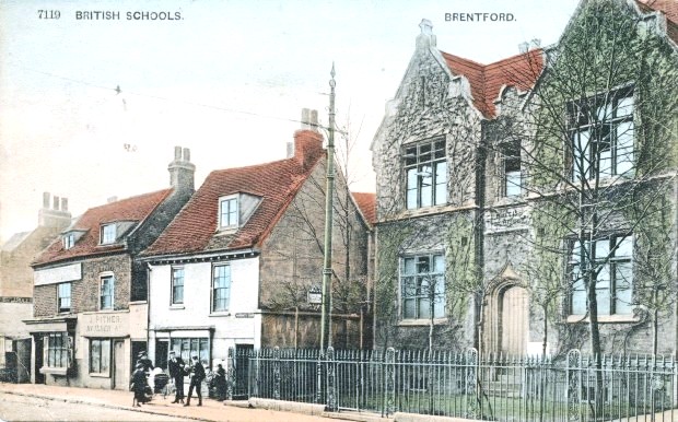 Older properties and British Schools building