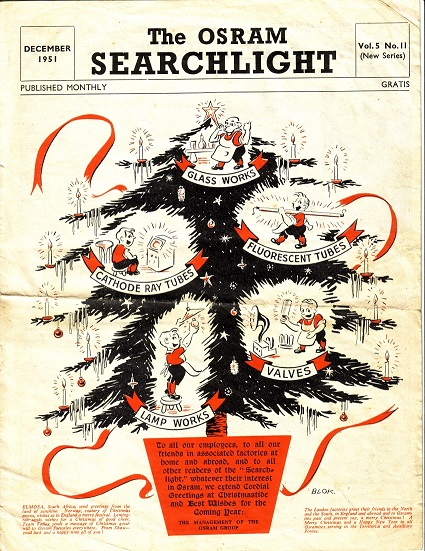 Cover of 'The Osram Searchlight', Copyright 2017 Peter Timms
