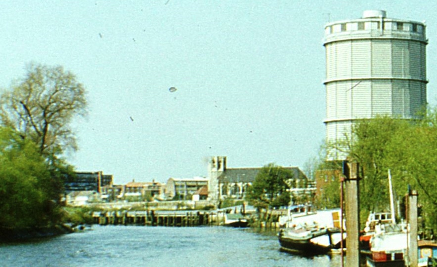 Enlargement showing Brentford riverside