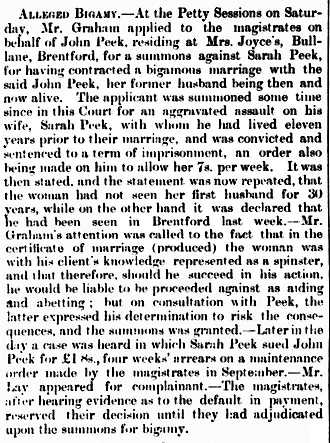 Acton Gazette 24 December 1887