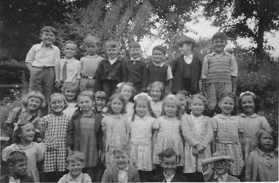 Outside class photo
