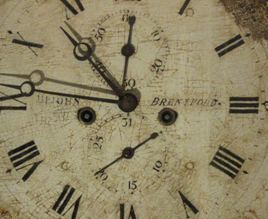 Clockface, showing 'Upjohn Brentford' Clockface, showing 'Upjohn Brentford'